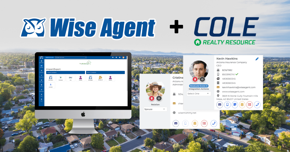 Own the Neighborhood with Cole Information and Wise Agent Wise Agent